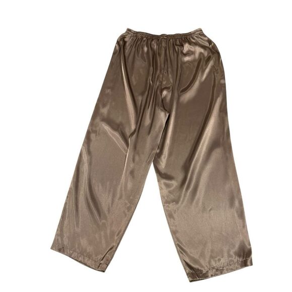 Lane Bryant Intimates Brown Satin Silky Pants 14/16 - Picture 4 of 7